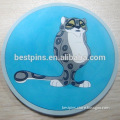 custom soft rubber owl cup holder recycled rubber coasters hot sale